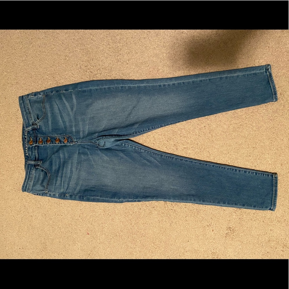 American eagle jeans size 14 short